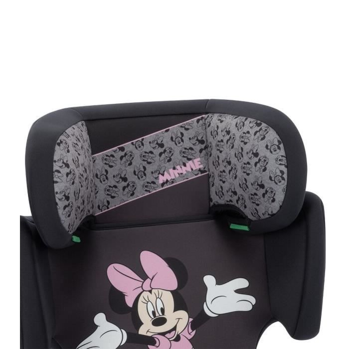 Seggiolino auto BEBECONFORT DISNEY© ROAD FIX i-Size Minnie, Isofix, Gruppo 2/3, da 3,5 a 10/12 anni, 100-150 cm, 15-36 kg, Autentico