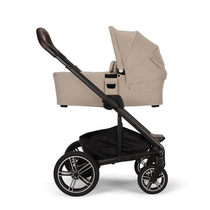 NUNA - Poussette Trio Mixx Next + Siège auto Arra Flex + Nacelle Mixx Next Biscotti