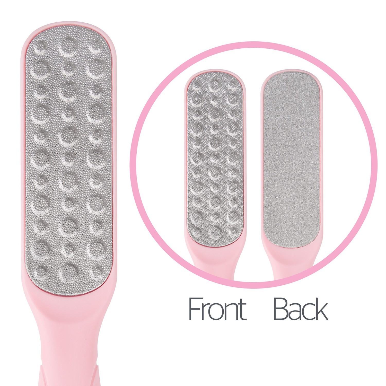 Brushworks Râpe pieds lissante en acier