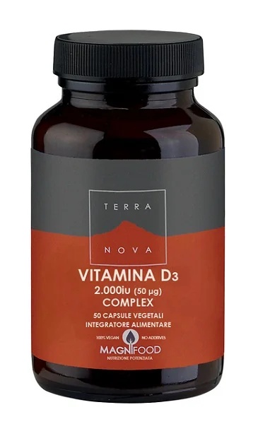 FORLIVE Terranova Compl Vitd3 50 gélules