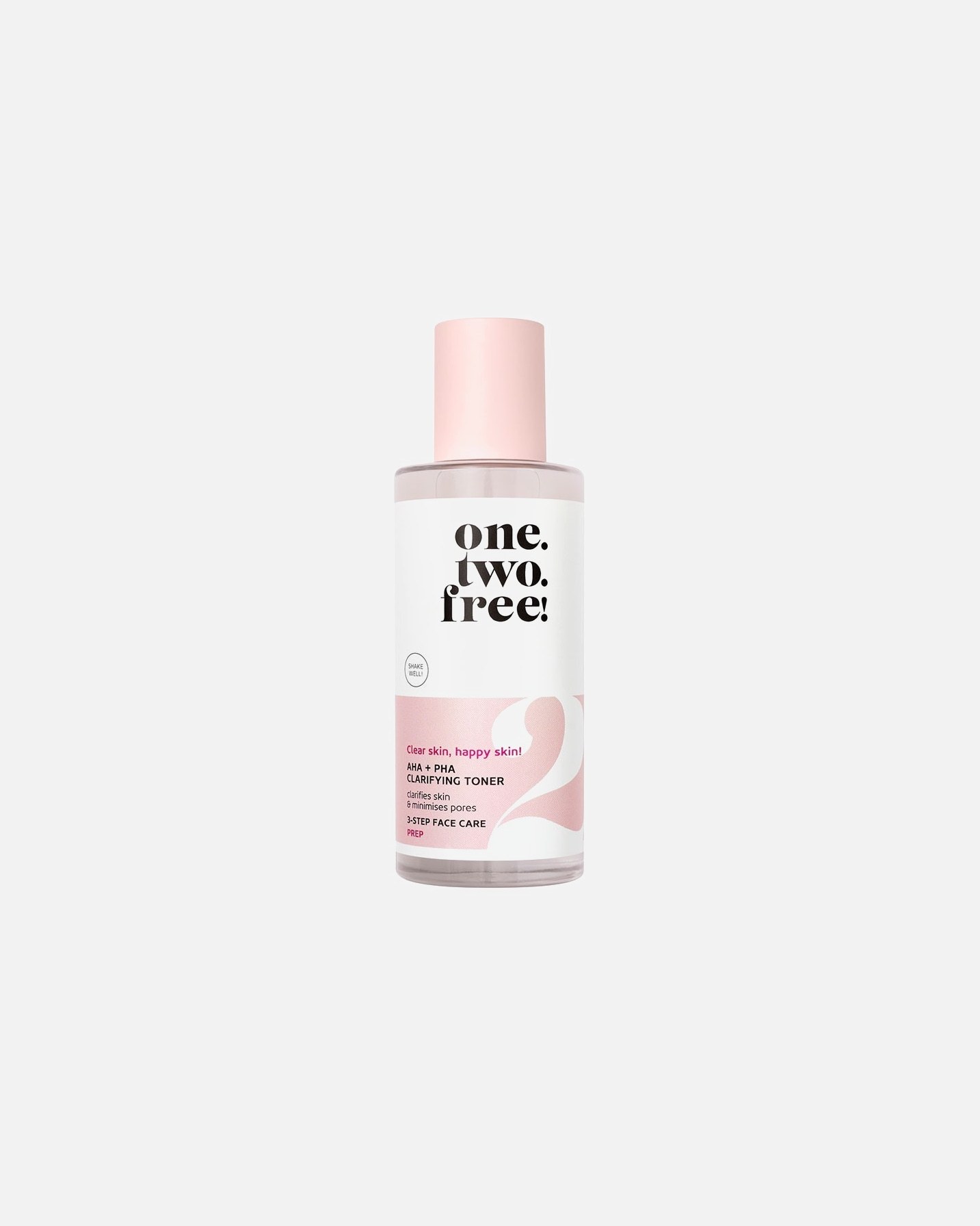 viens.two.bez maksas! AHA + PHA attīrošs sejas toneris – 100 ml