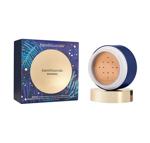 Originální sypký minerální luxusní krém SPF 15