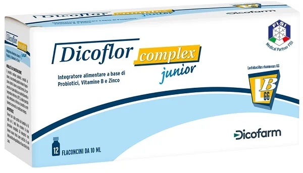 DICOFLOR Dicoflor Complex Junior 12 probioticaflesjes voor kinderen