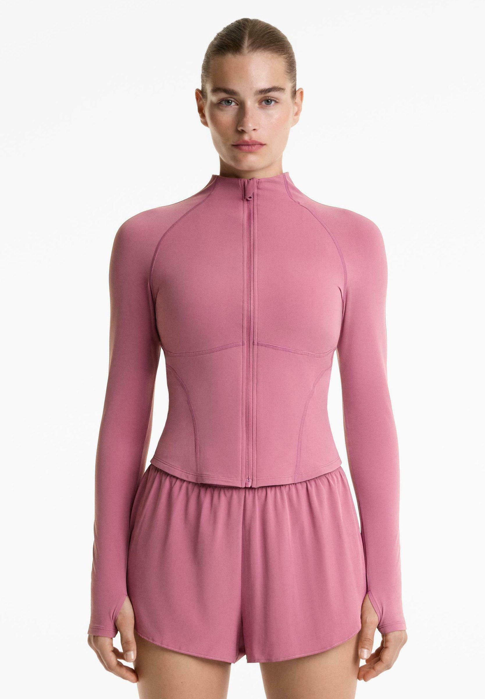 OYSHO WARMTH COMFORTLUX TECHNICAL - Treningsjakke - marineblå