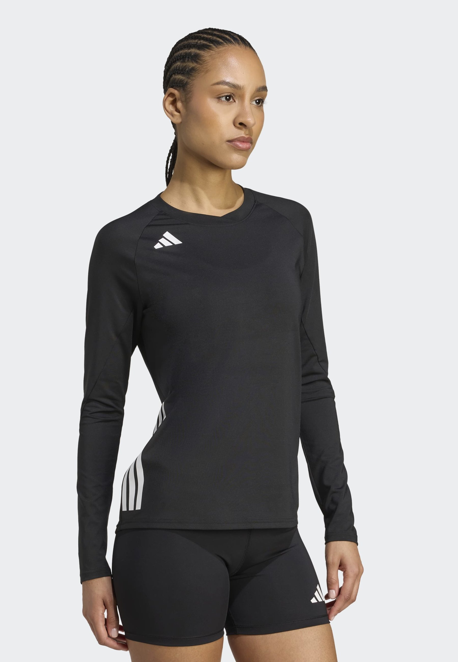 adidas Performance VOLLEYBAL T-SHIRT MET LANGE MOUWEN - Top met lange mouwen - zwart