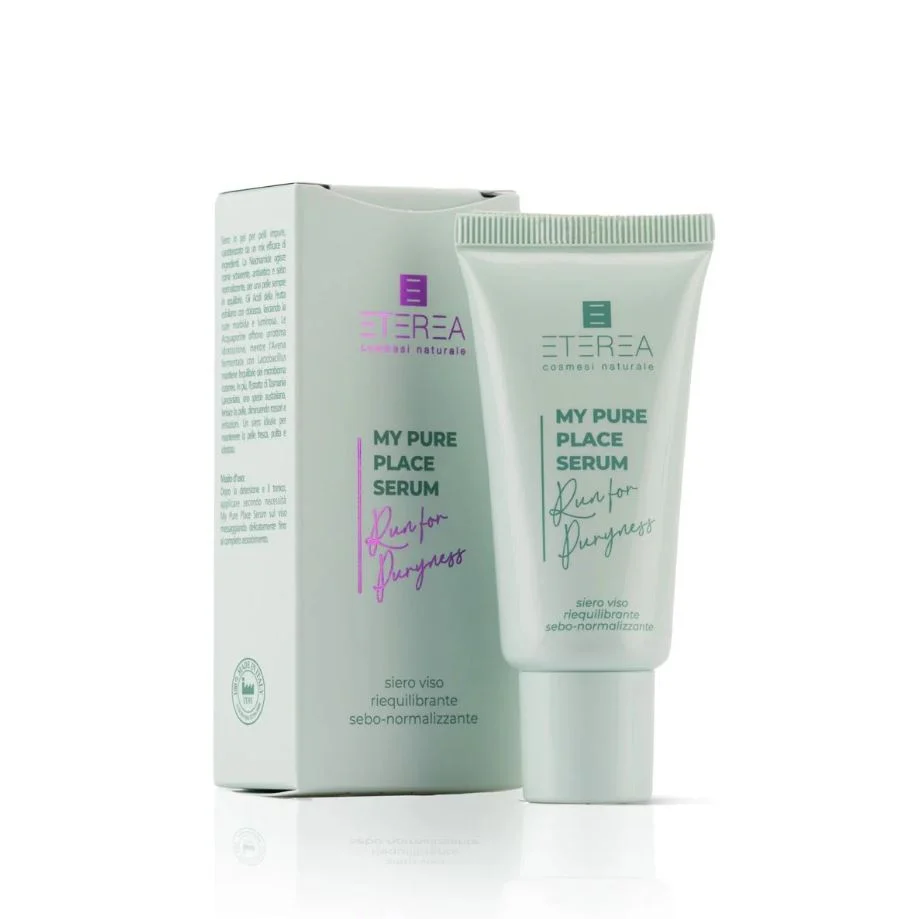 Run For Puryness My Pure Place Serum - Siero viso antimperfezioni, Gel viso antimperfezioni