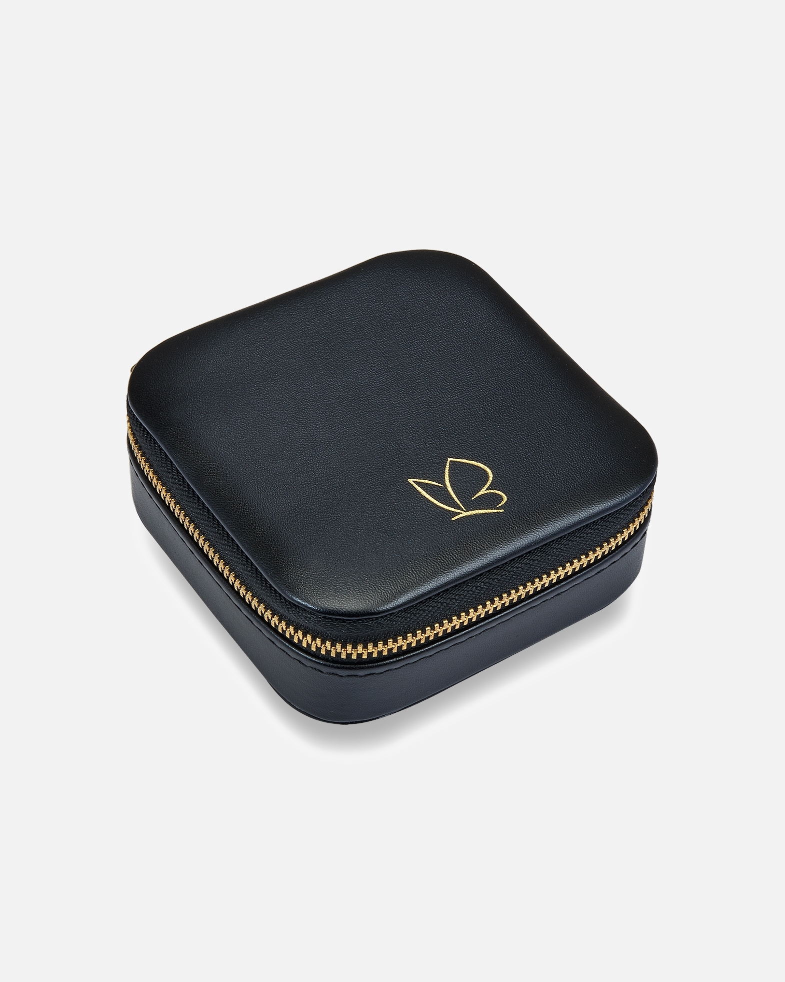 Sac de voyage Glanzstücke München, simili cuir, noir - 10,0 cm