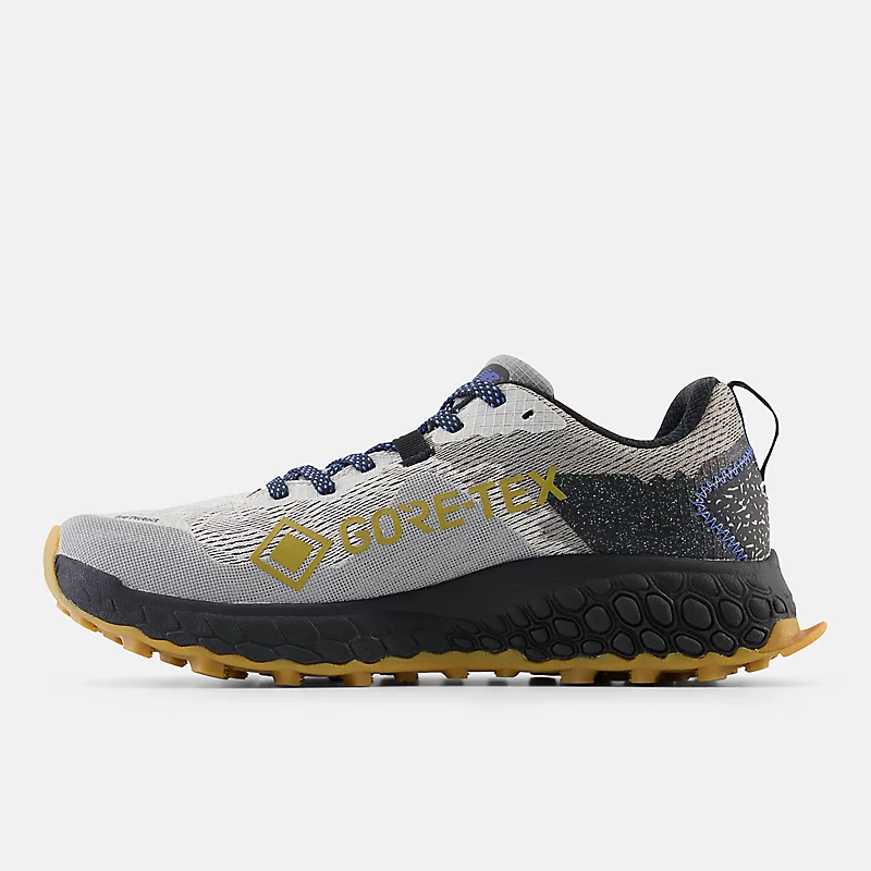 Damskie buty Fresh Foam X Hierro v7 Gore-Tex® – Raincloud fra czarnym i morskim błękitem