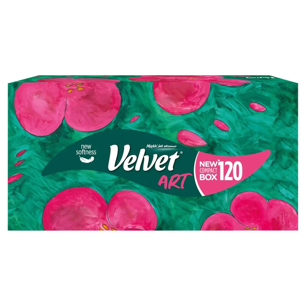 Velvet Chusteczki Trendy 3 Warstwy