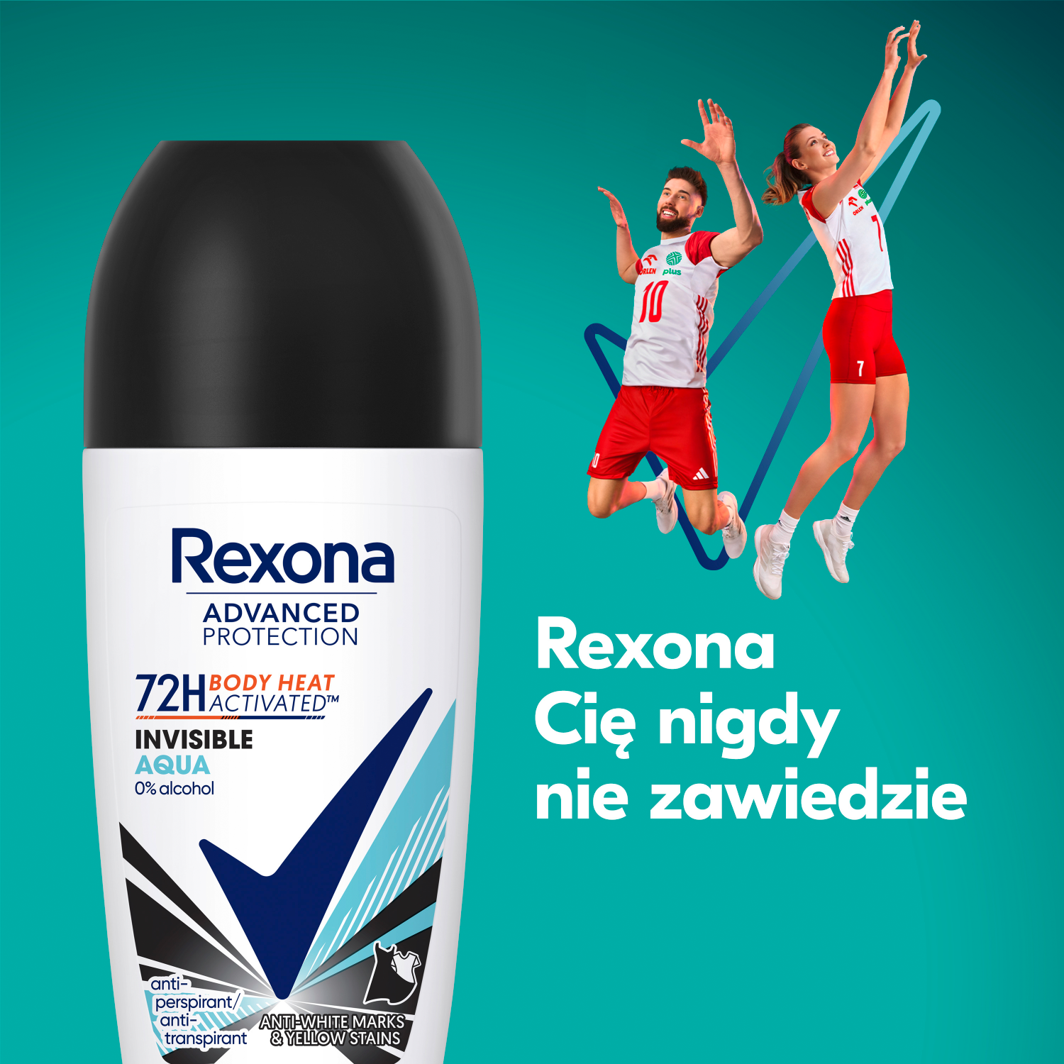 Rexona Advanced Protection Invisible Aqua