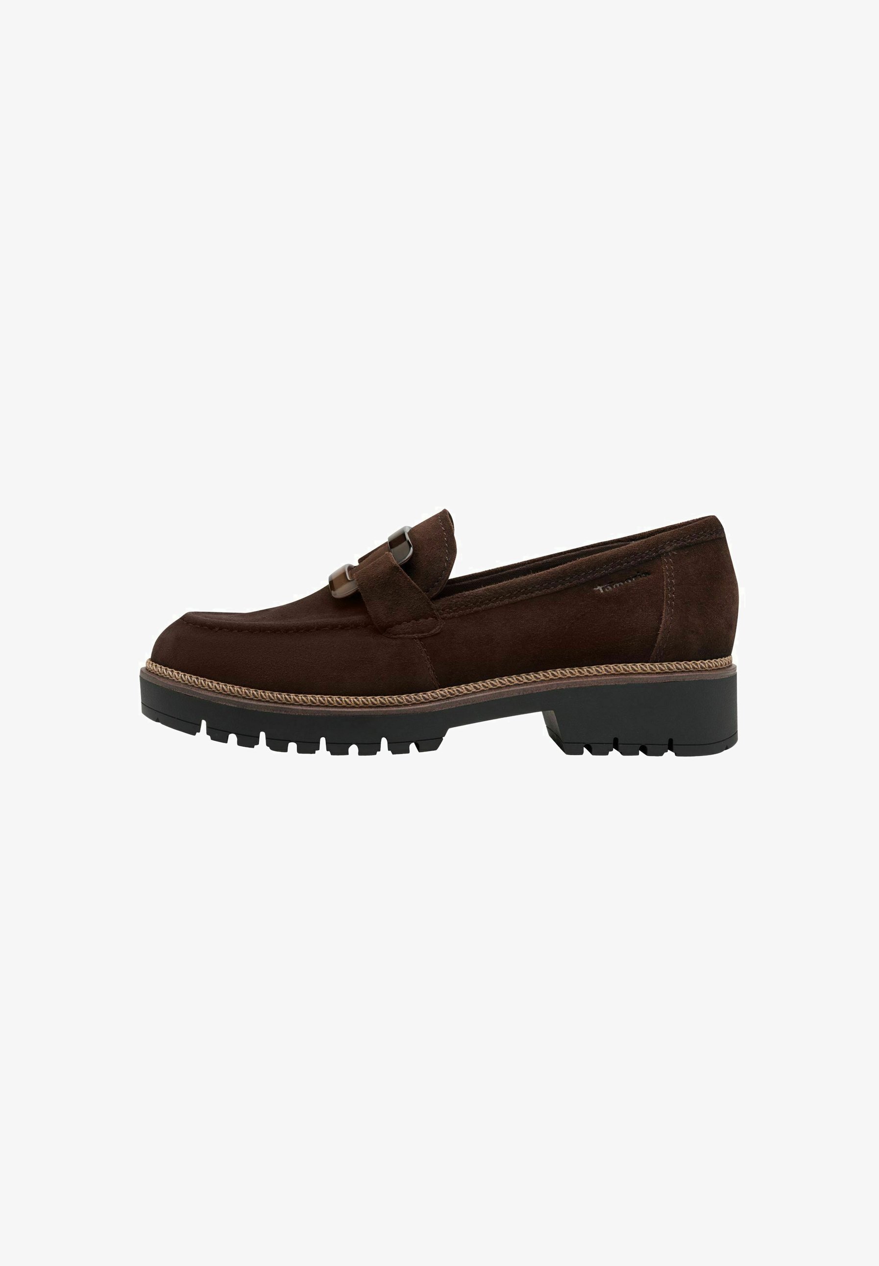 Chaussures sans lacets Tamaris - moka