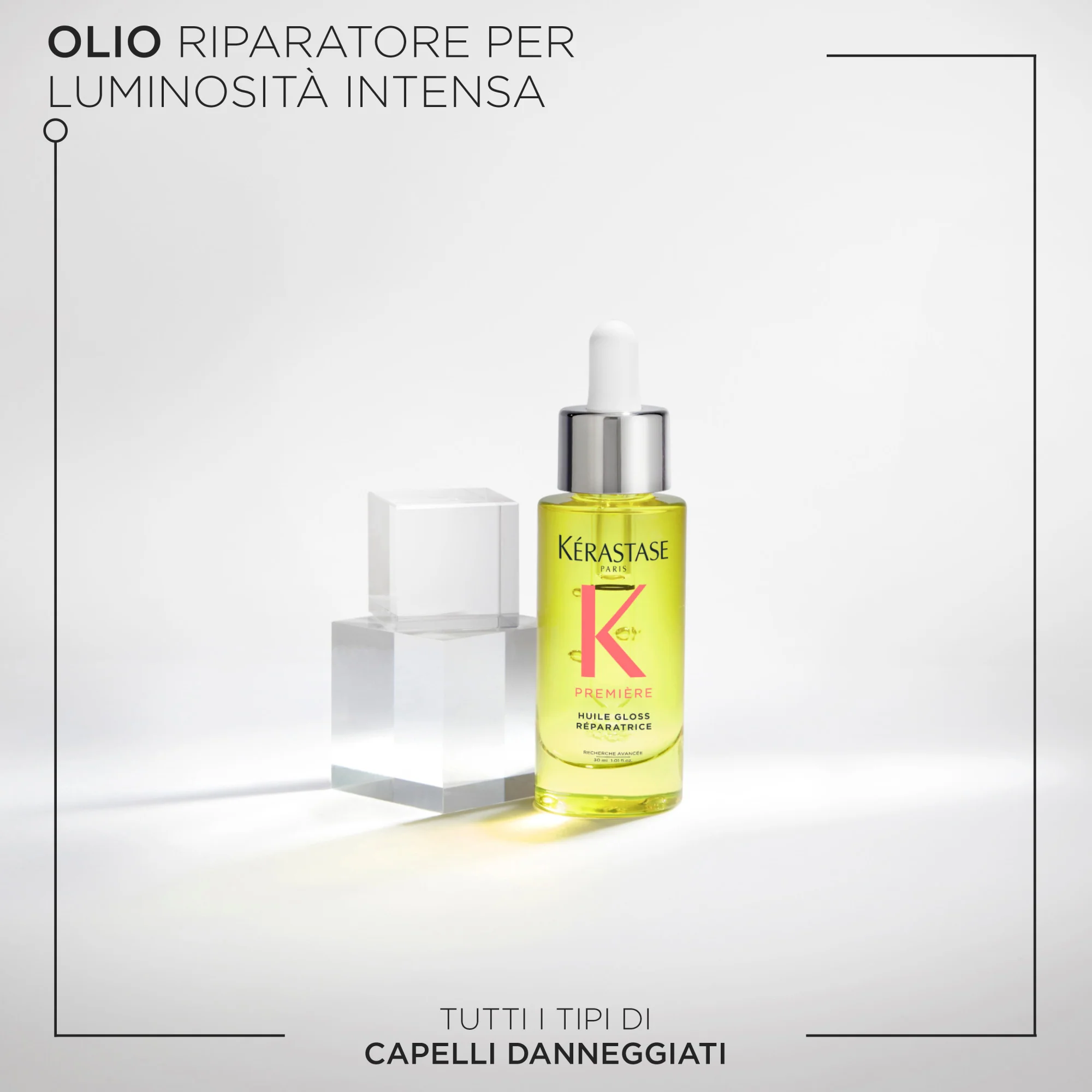 Première Huile Gloss Réparatrice - Olio Capelli, Gloss capelli