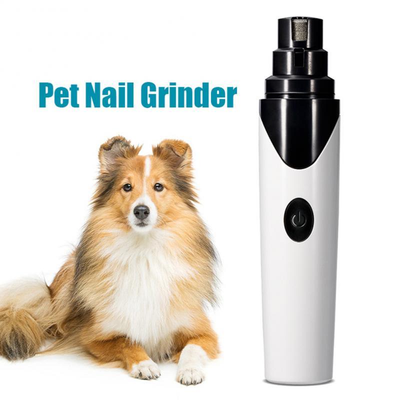 Lime à ongles rechargeable USB pour chiens et chats, outil de toilettage électrique professionnel, silencieux et indolore