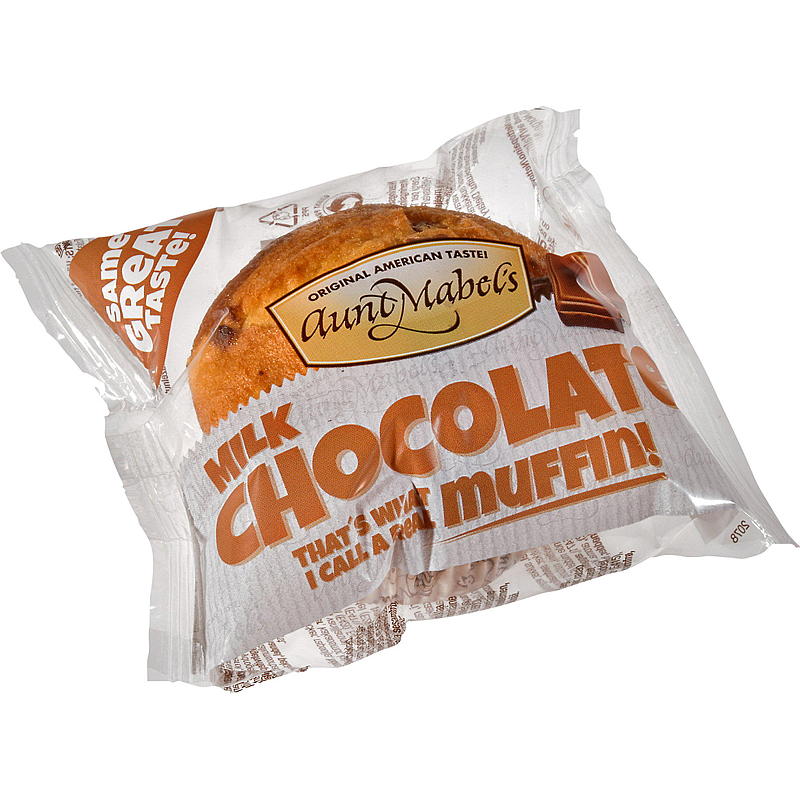 Muffins Tante Mabels 100 g melkesjokolade