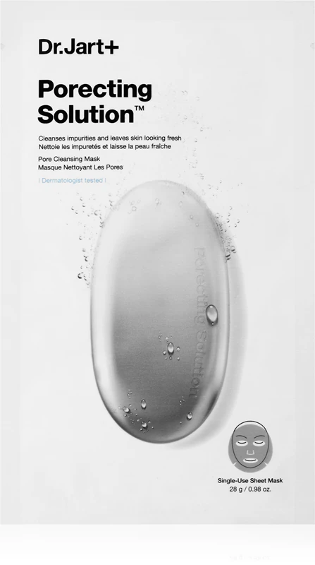 Máscara purificante Dr. Jart+ Dermask™ Porecting Solution com carvão ativado