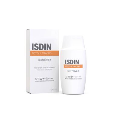 Isdin Fotoultra solskyddsmedel 100 Spot Prevent SPF50 50 ml 50 ml