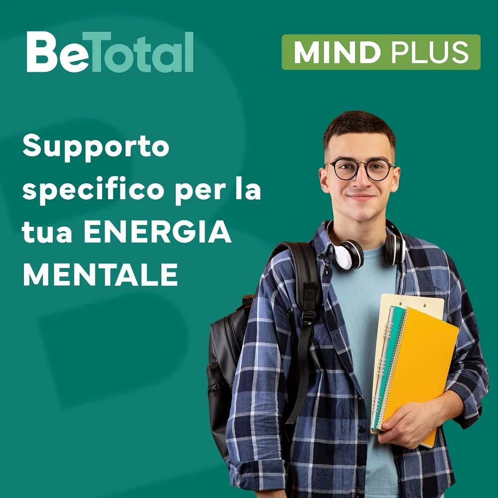 BE-TOTAL Be-Total Mind Plus 20 sachets Complément alimentaire Vitamine B Phosphosérine Glutamine Fatigue mentale