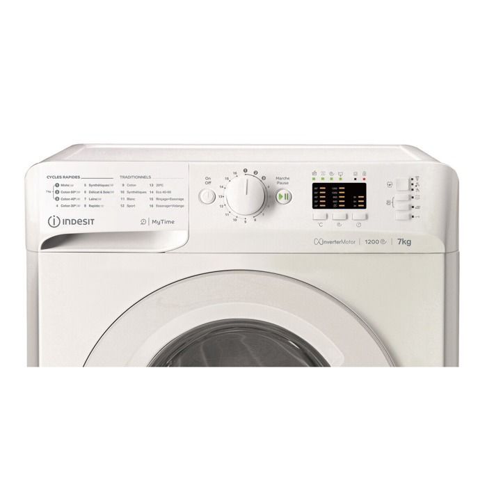 Indesit MTWA71296WFR patrijspoort wasmachine