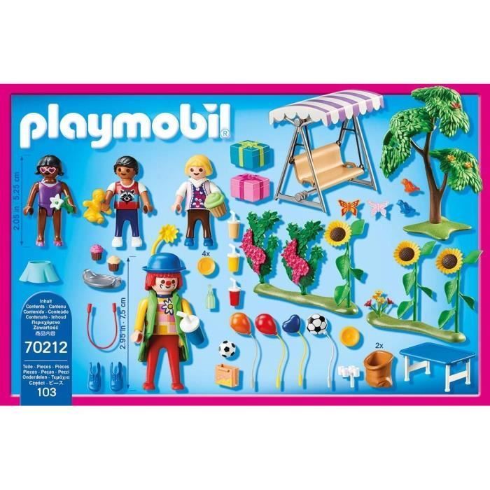 PLAYMOBIL - 70212 - Dollhouse The Traditional House - Party Furnishings
