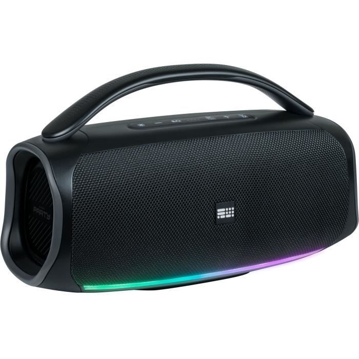 BIGBEN Kabelloser Lautsprecher mit Beleuchtung – Mainstream 4 – Bluetooth 5.3 – USB – Micro-SD – AUX-IN – 100 W