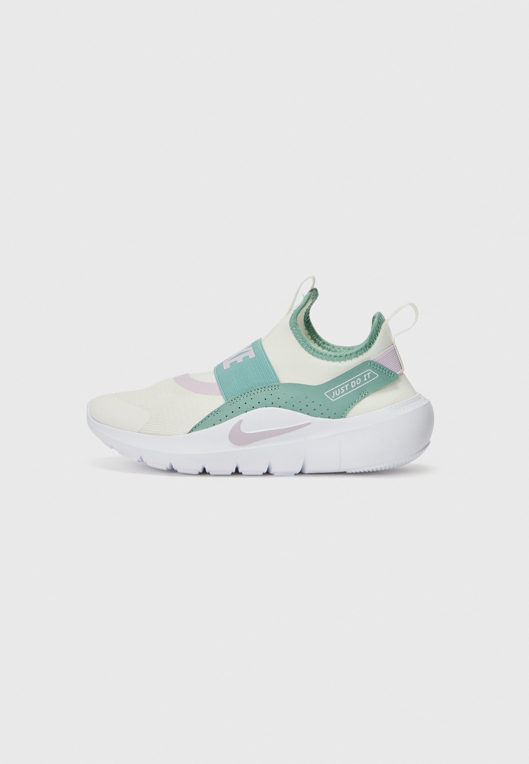 Nike Performance FLEX RUNNER 4 UNISEX - Hardloopschoenen voor op de weg - Summit White/Doll Cannon