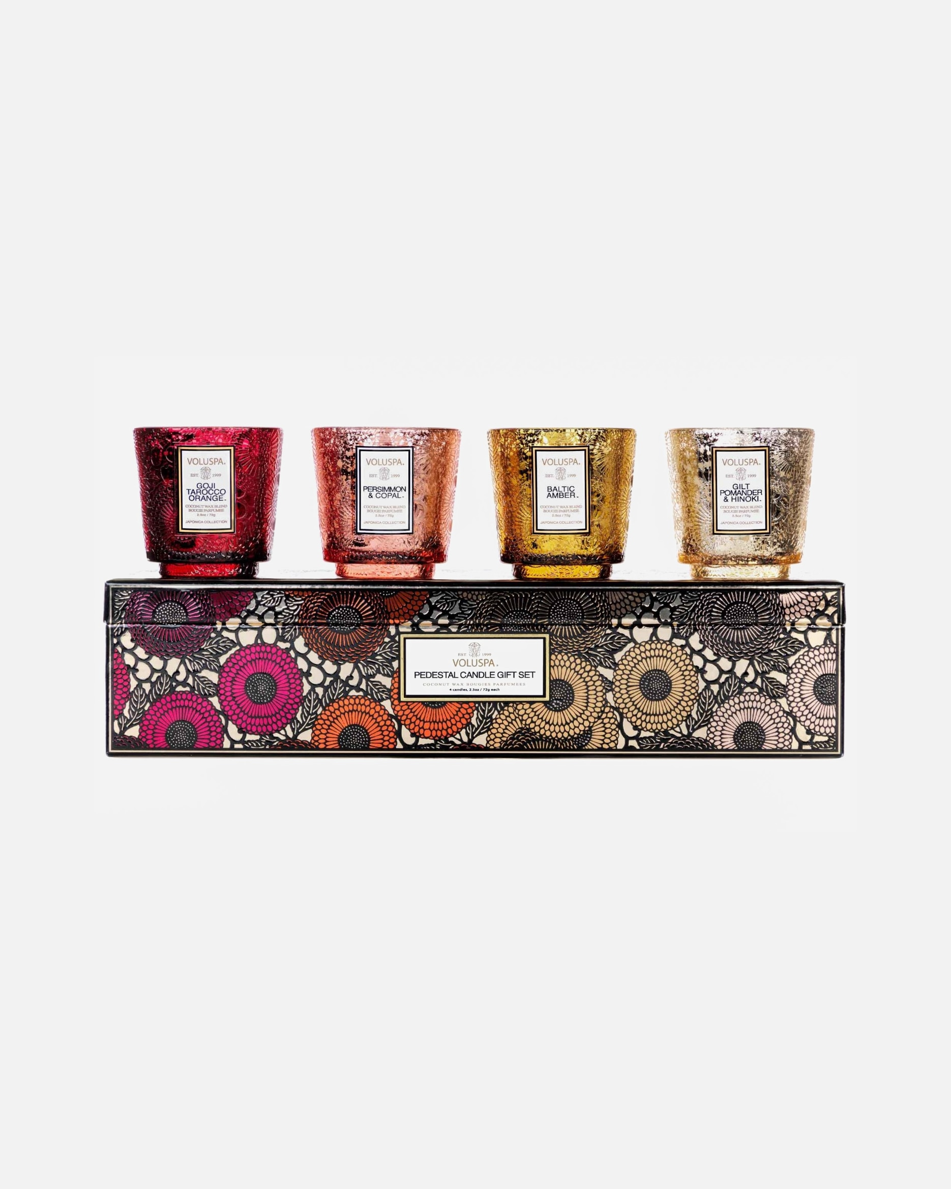 VOLUSPA Coffret 4 Bougies - Japonica