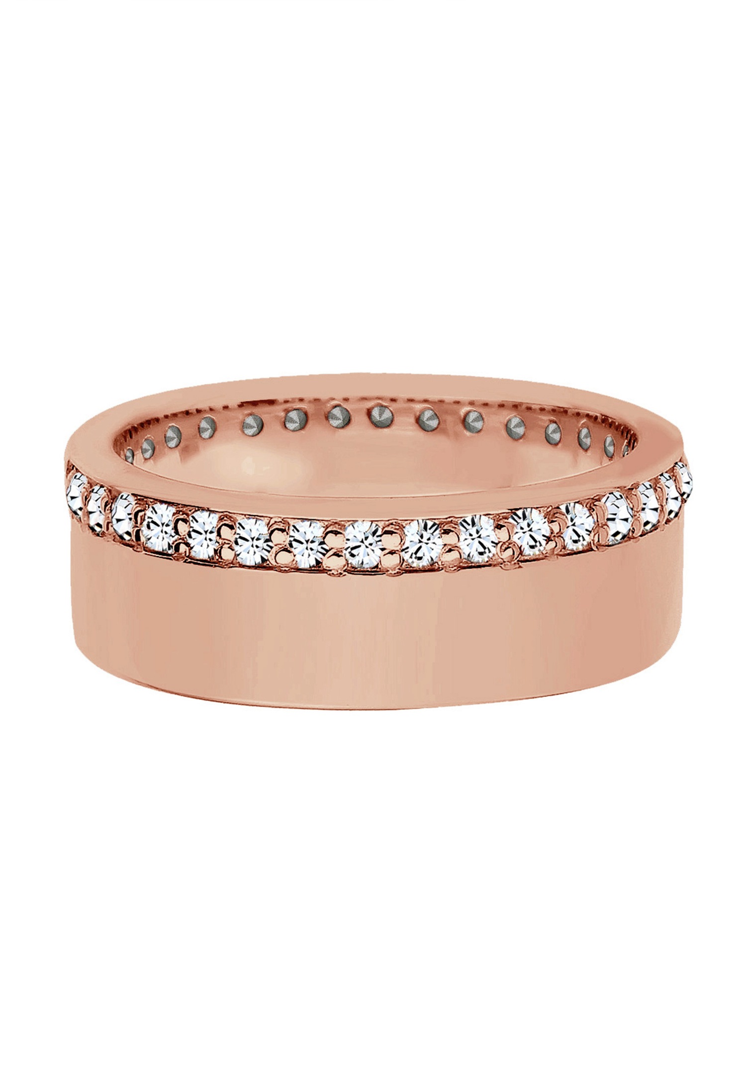 Elli pour dames avec cristaux étincelants en argent 925 Sterling