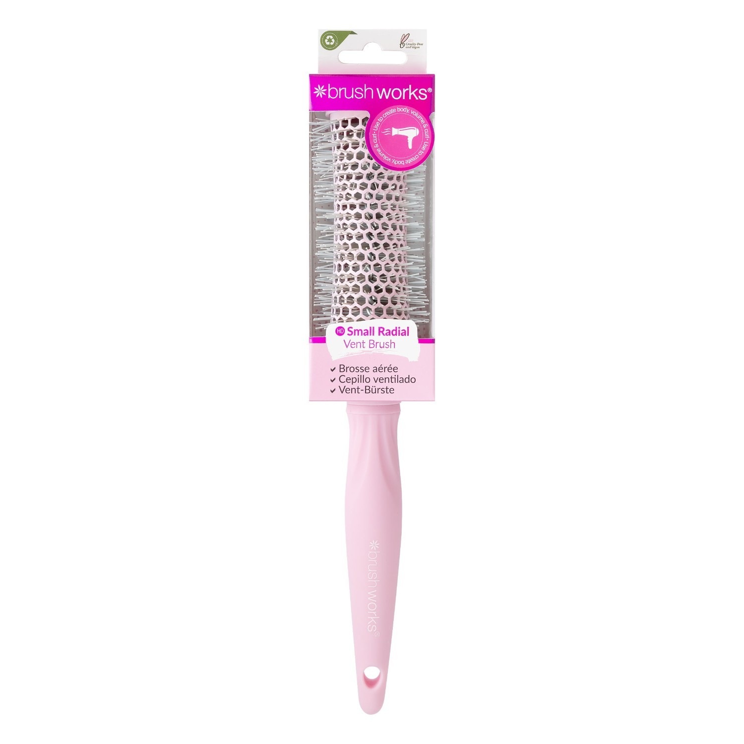 Brushworks Brosse à brushing 35mm