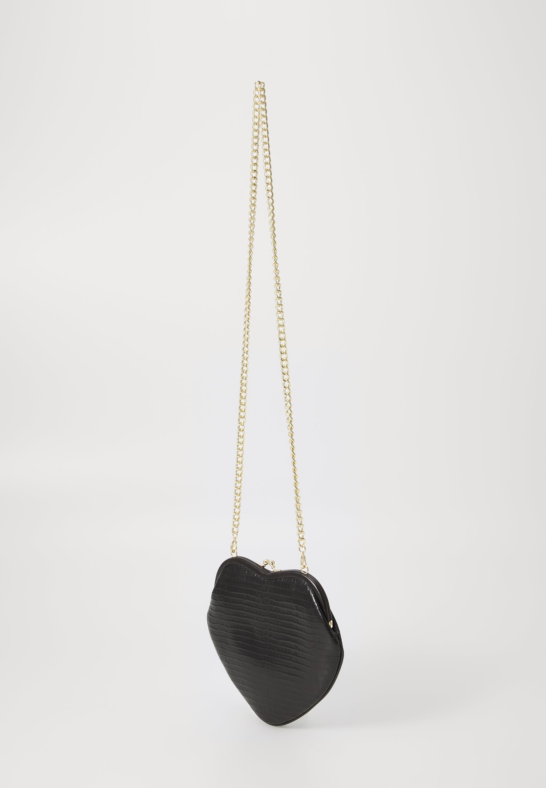 Vivienne Westwood BELLE HEART FRAME PURSE - Kabelka - black
