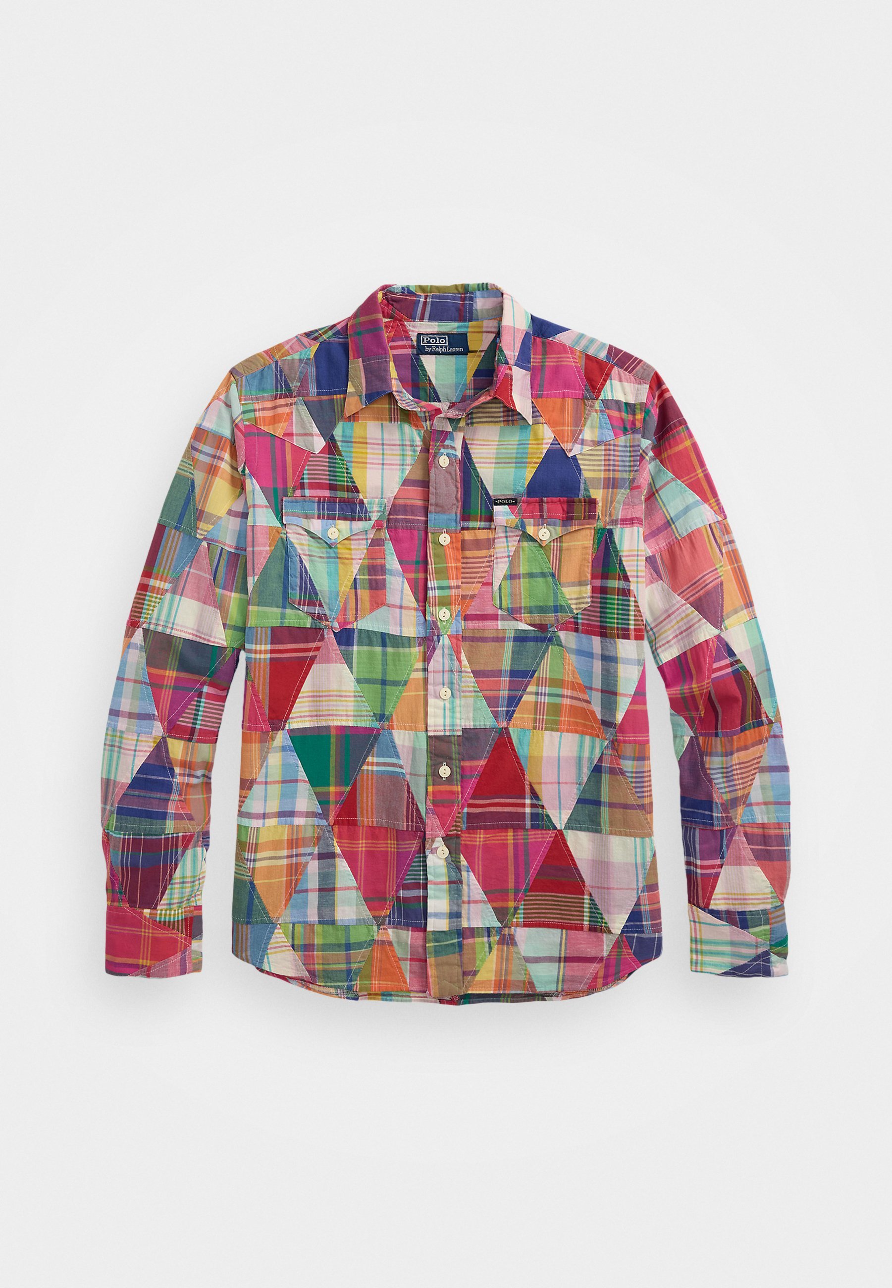 Polo Ralph Lauren PATCHWORK MADRAS LONG SLEEVE SPORT SHIRT - Skjorte - multi-colouredPolo Ralph Lauren