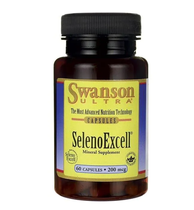 Swanson SelenoExcell 200 mcg Suplement diety z selenem Kapsułki