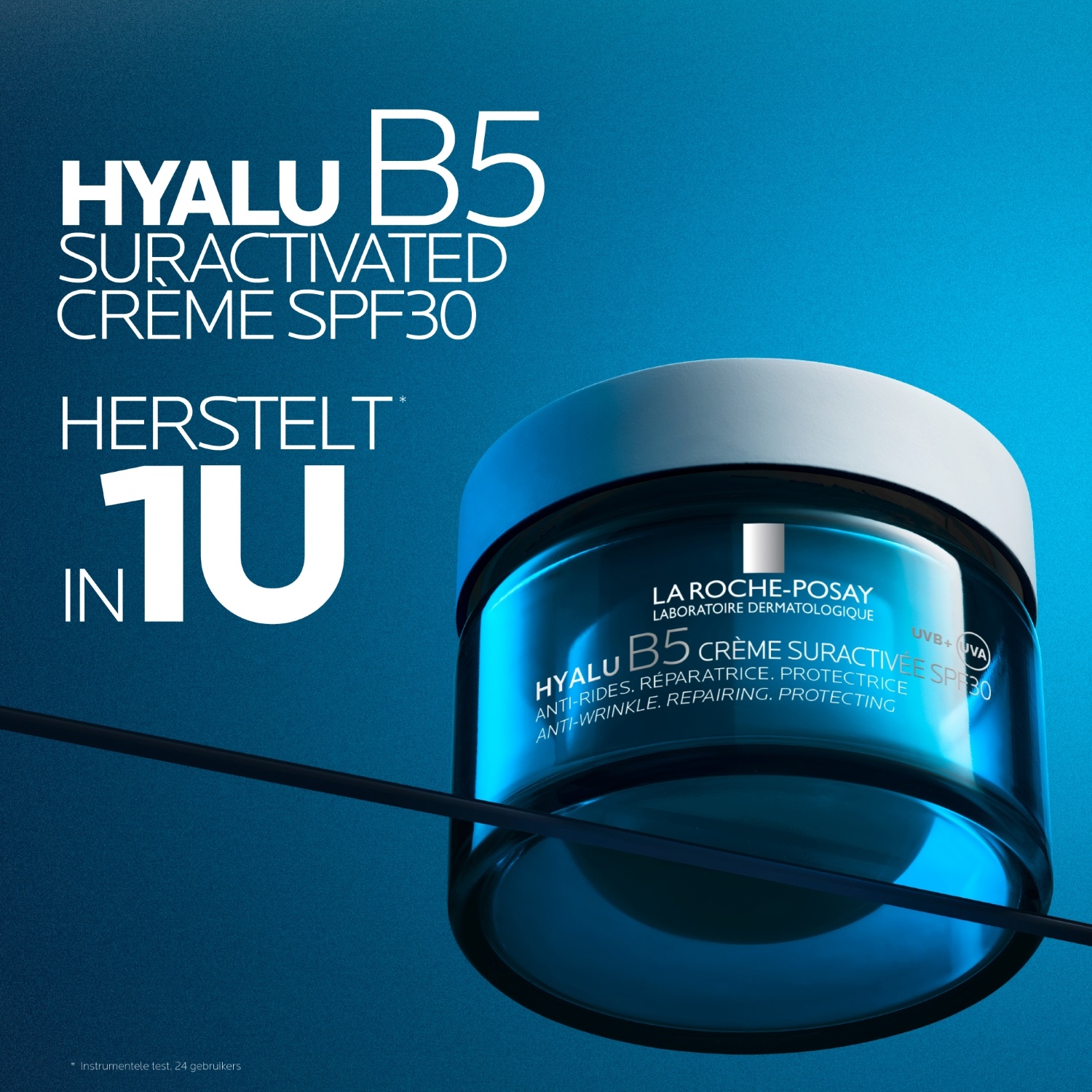La Roche-Posay Anti-Blemish Care Hyalu B5 Suractivated krema SPF 30 - 50 ml - Pakiranje za ponovno punjenje