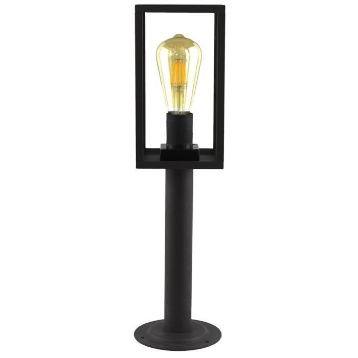 Bolardo de jardín exterior - AREV - SOLWEIG 45cm - LED integrado - Metal - Eléctrico