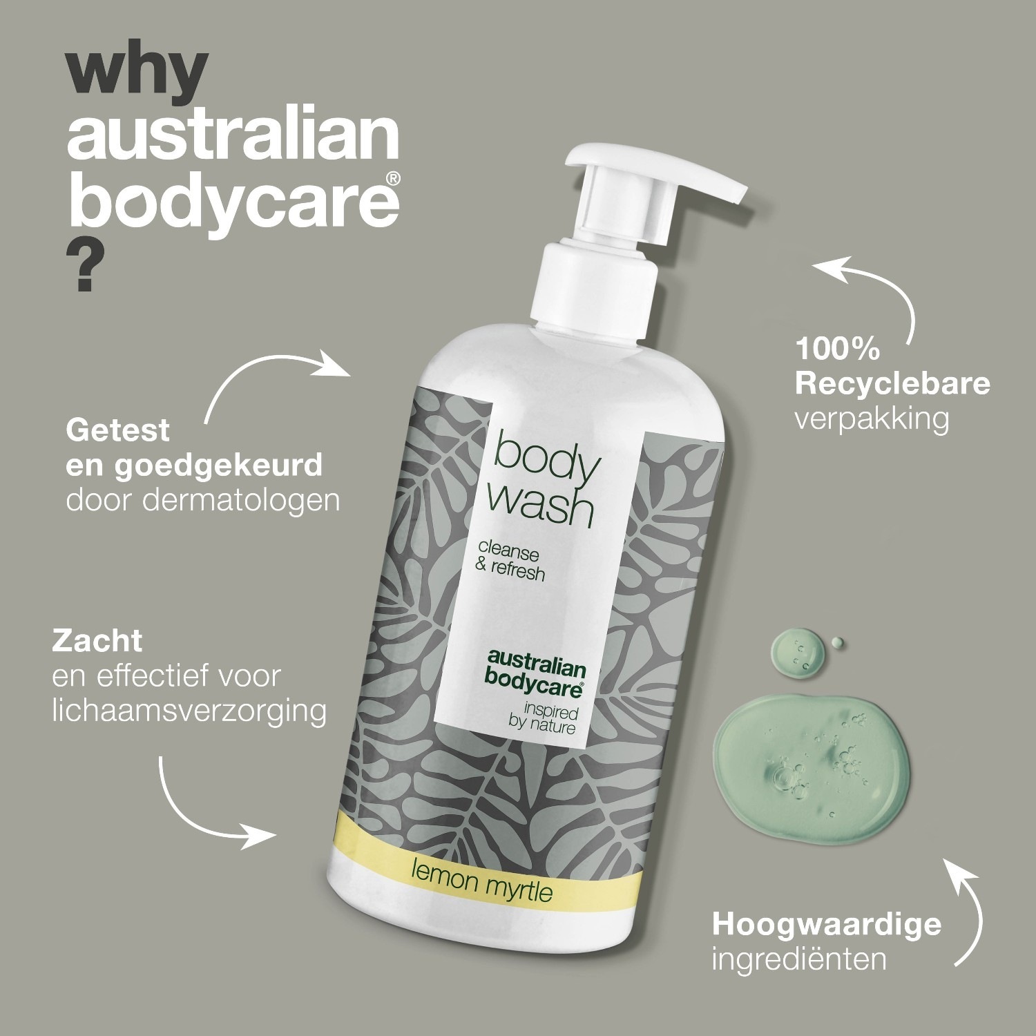 „Australian Bodycare“ citrinų ir mirtų dušo želė, 200 ml