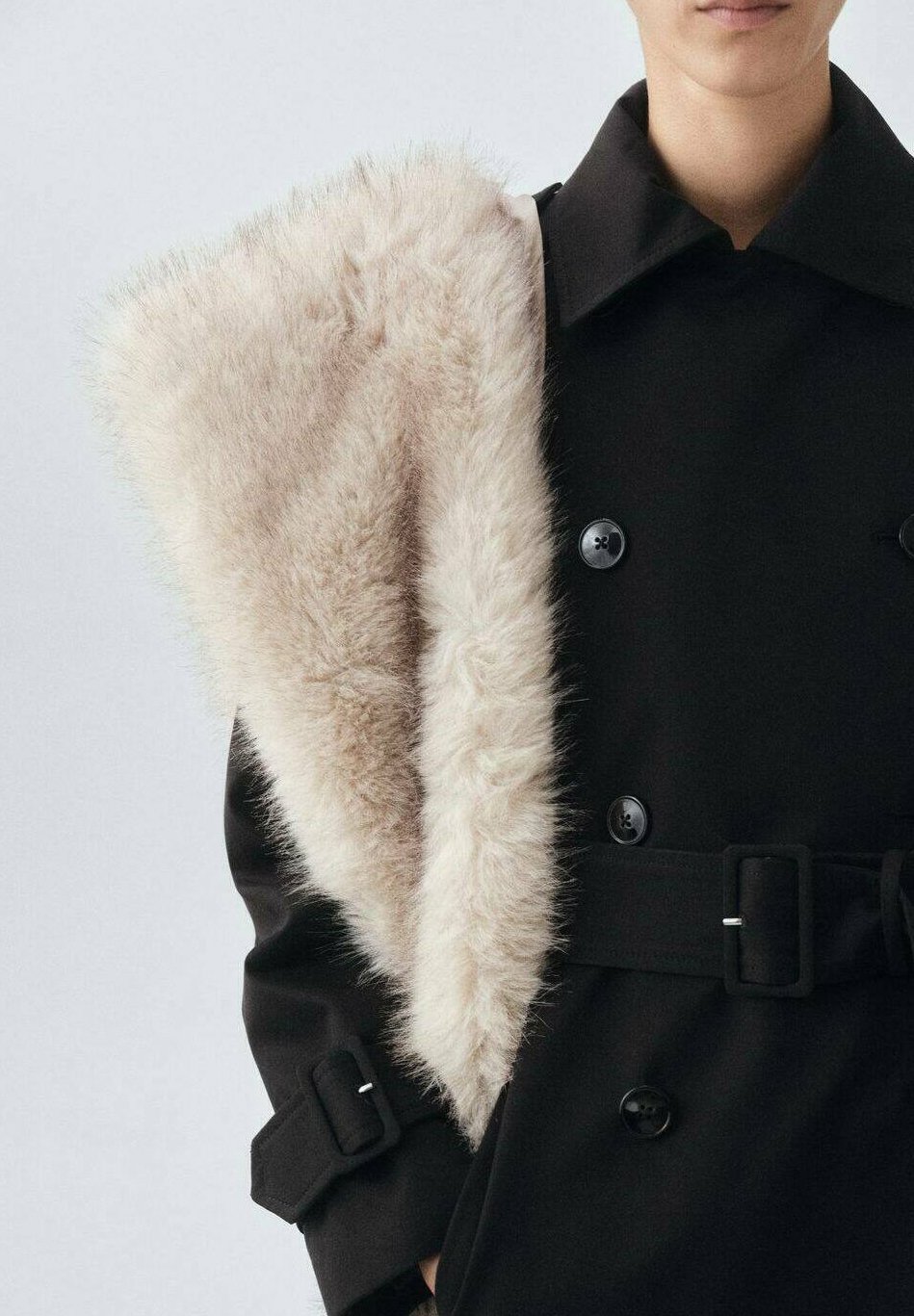 Trench coat Mango - nero