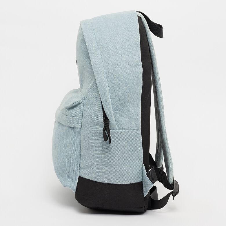 Denim-Rucksack mit gewebtem Etikett und Basic-Logo