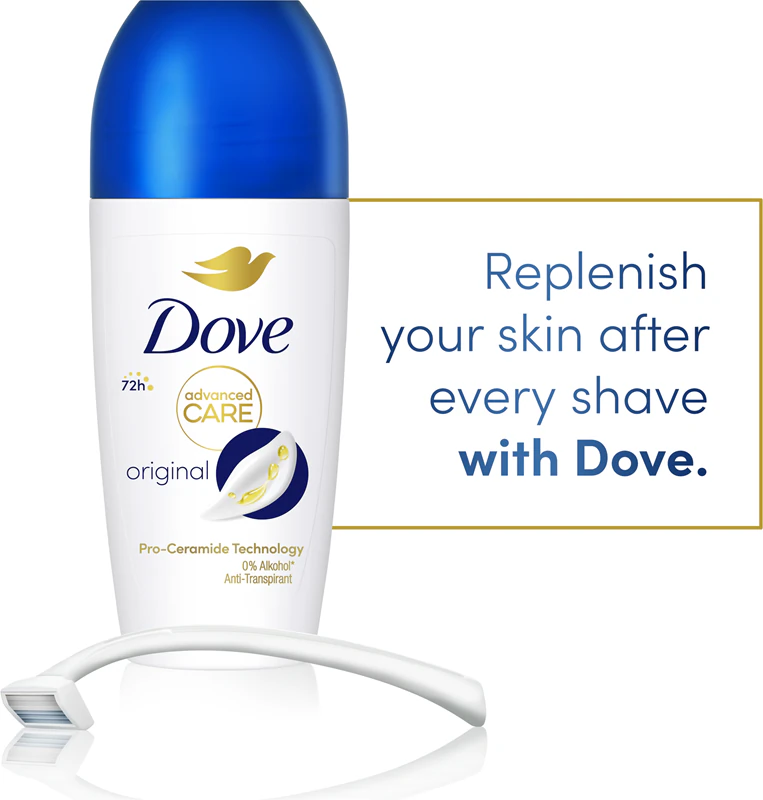 Dove Advanced Care Original roll-on deodorant