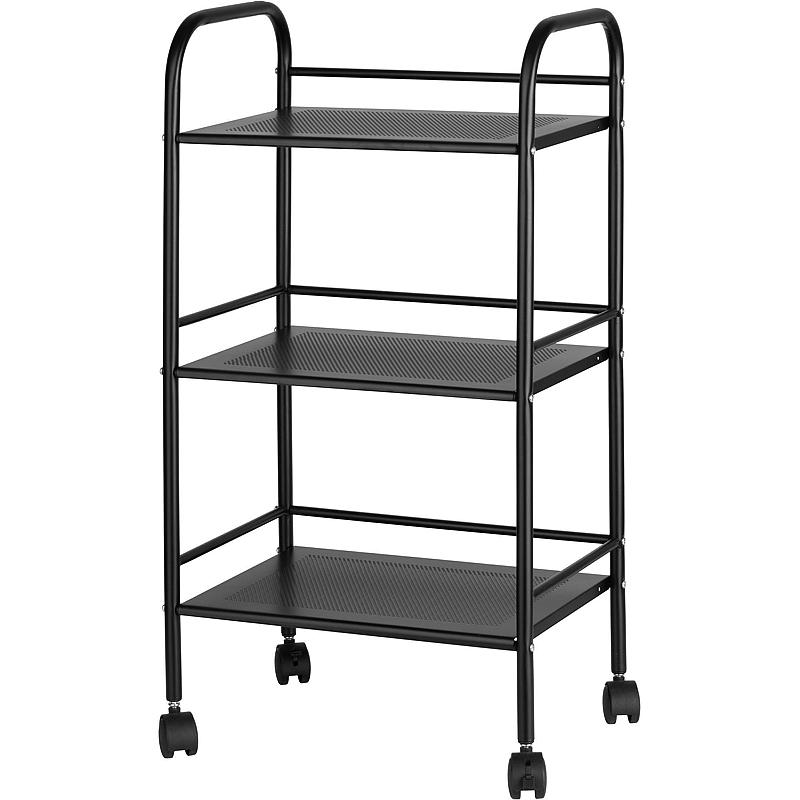 Étagère chariot Vie Home 40 x 28,4 x 74 cm noire