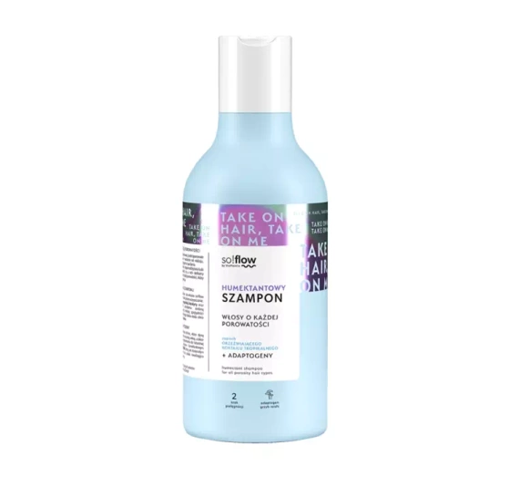 So!Flow humektantowy szampon do włosów o każdej porowatości 400ml