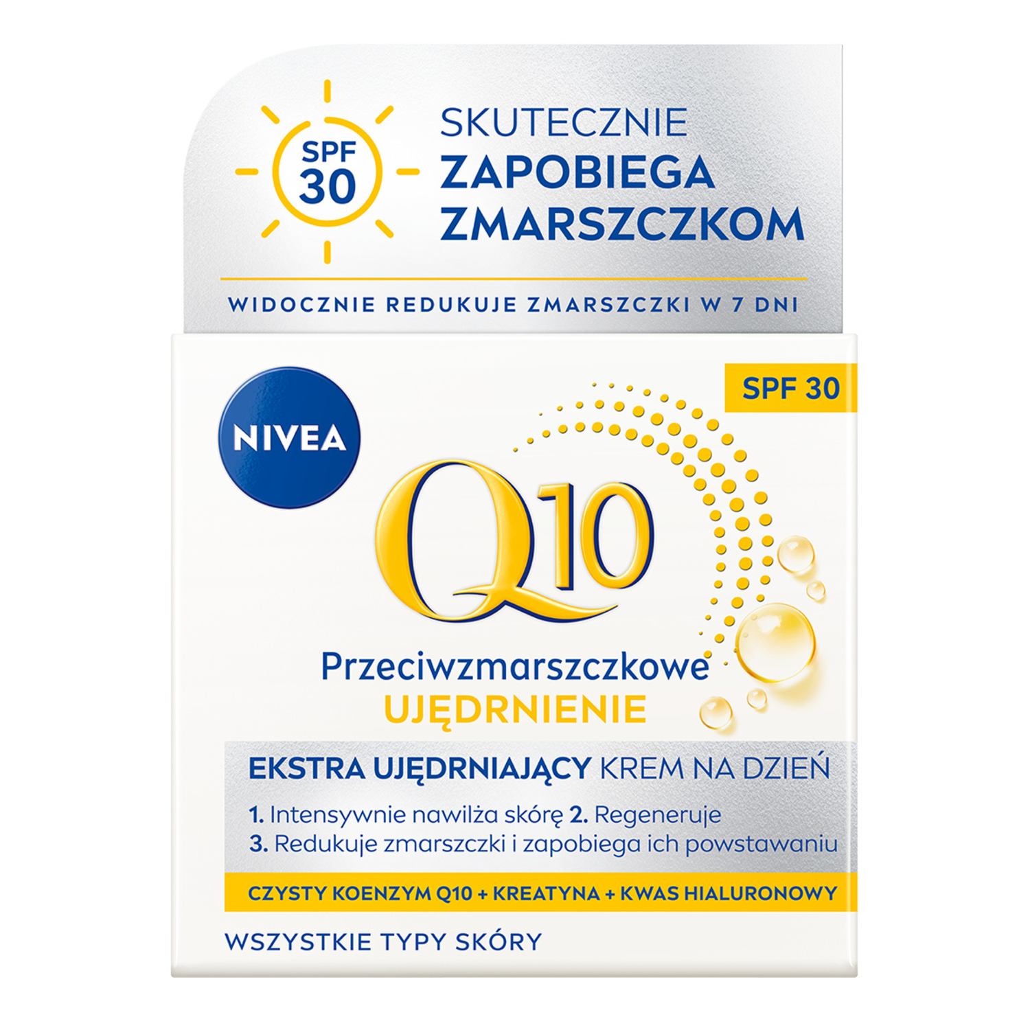 Nivea Anti-rynke og opstrammende ansigtscreme SPF15 50ml Q10 Power