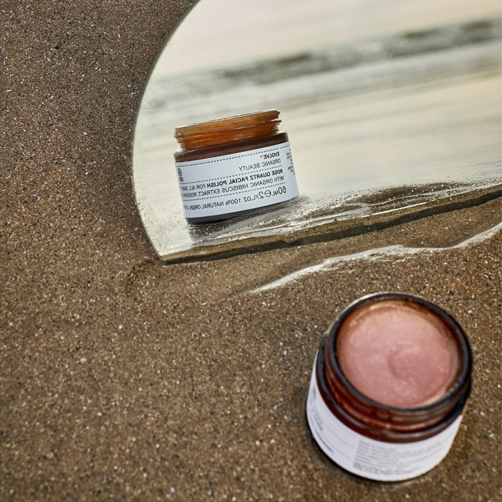 Evolve Organic Beauty Rose Quartz Facial Polish