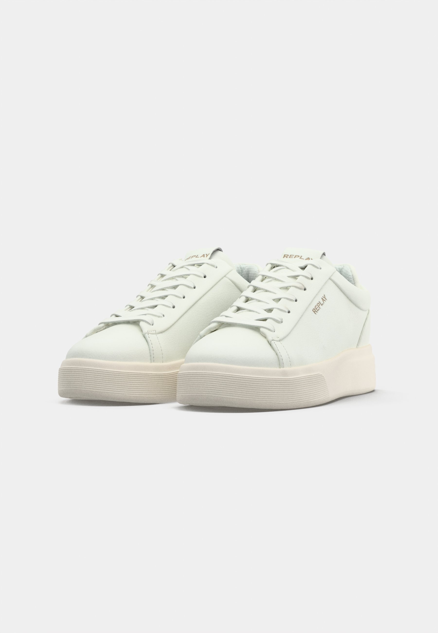 Replay NOTTING DOUBLE - Baskets - blanches
