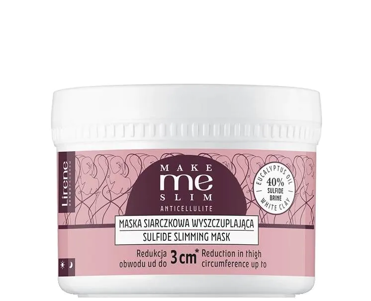 Lirene Make Me Slim Anticellulite - Maska siarczkowa wyszczuplająca 200 ml