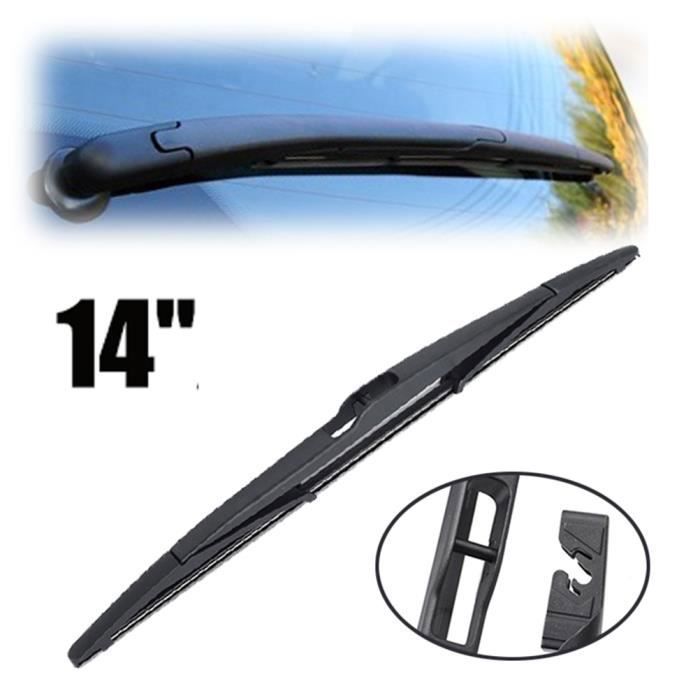 Juego de 3 limpiaparabrisas delanteros y traseros para Renault Clio MK III Hatchback 2005 - 2012
