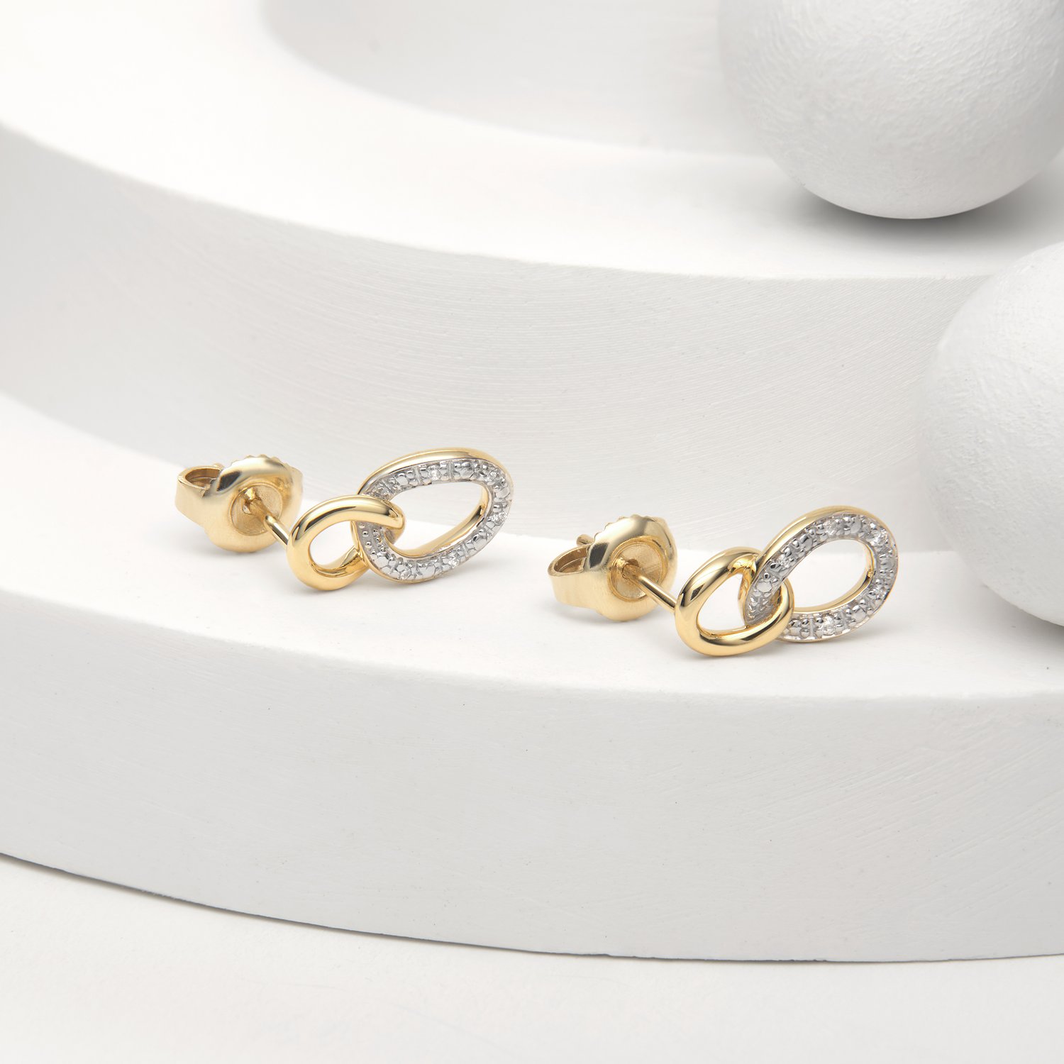 CHRIST Boucles d'oreilles