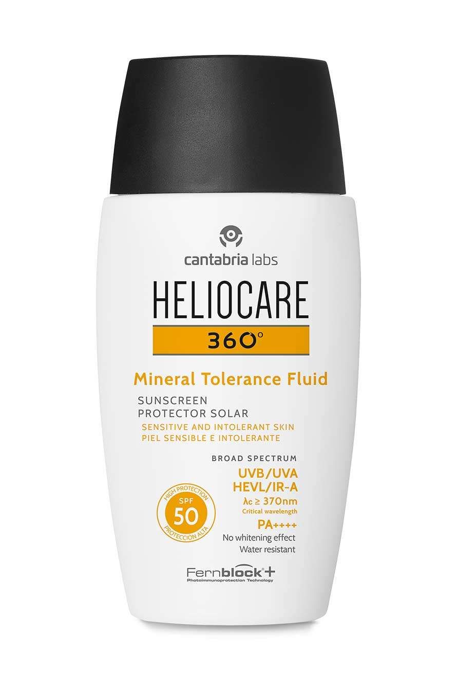 Heliocare 360º минерални флуид за толерантност SPF 50 Заштита од сунца (апотека)