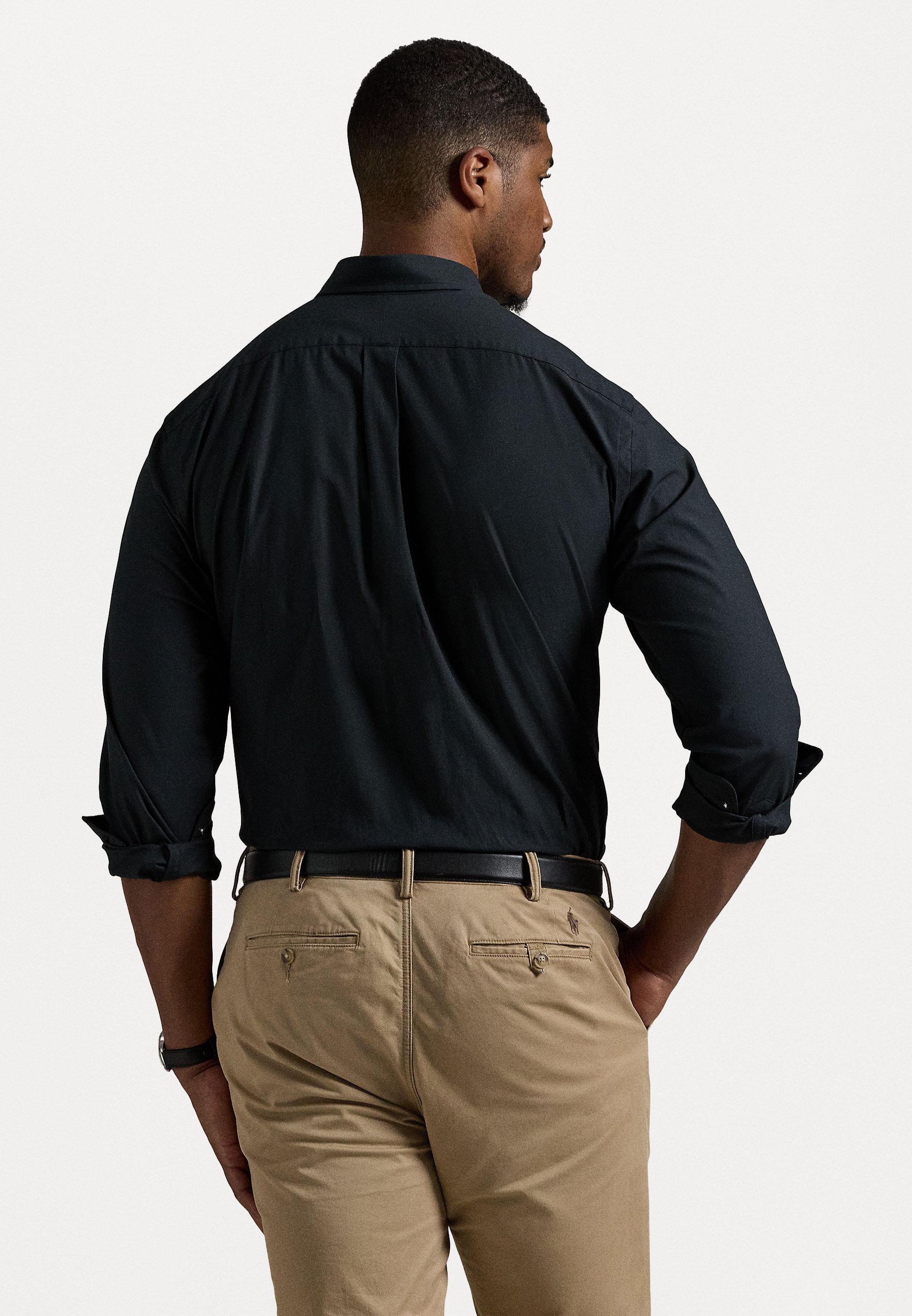 Polo Ralph Lauren Big & Tall STRETCH POPLIN SHIRT - Shirt - zwart