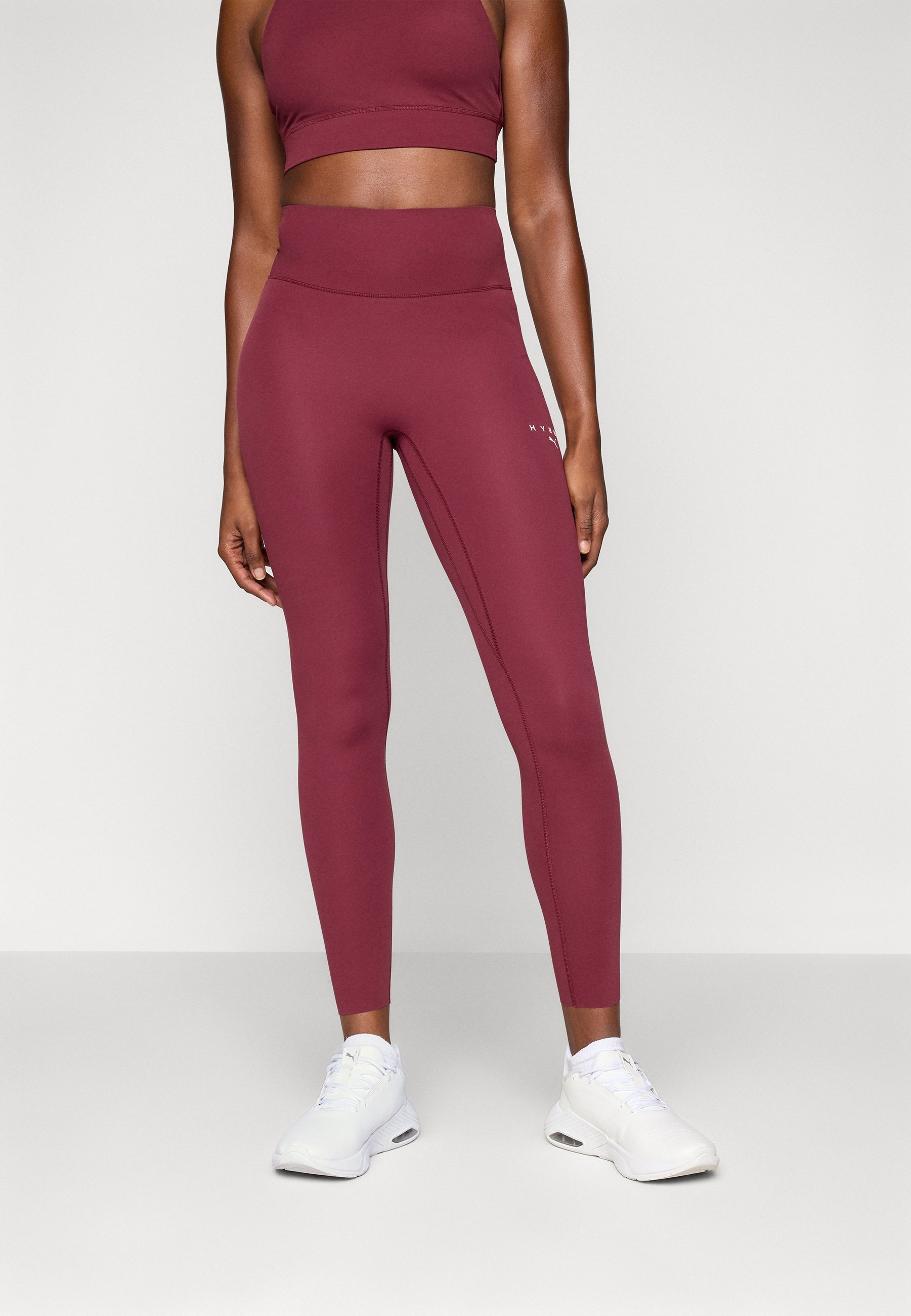 Puma HYROX SHAPELUXE - Leggings - robijnrode glans