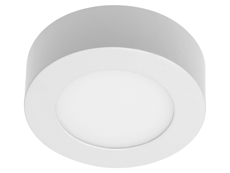 Plafon Oris Plus LED aluminiowy biały