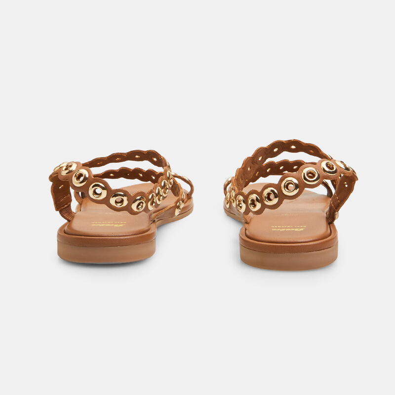 Damsandal i läder